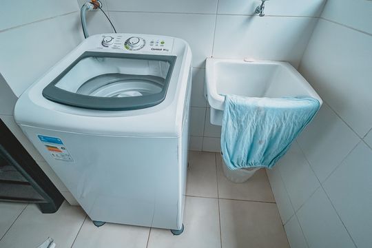 Área de serviço de casa de condomínio para alugar com 2 quartos, 67m² em Unamar, Cabo Frio