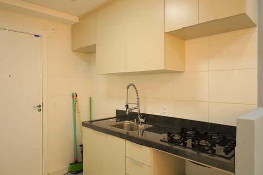 Cozinha de apartamento para alugar com 2 quartos, 32m² em Itaquera, São Paulo