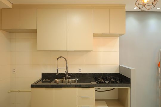 Cozinha de apartamento para alugar com 2 quartos, 32m² em Itaquera, São Paulo