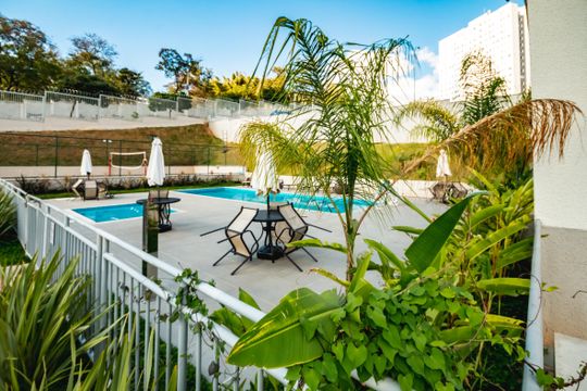 Área comum - Piscina de apartamento para alugar com 2 quartos, 50m² em Mantiqueira, Belo Horizonte