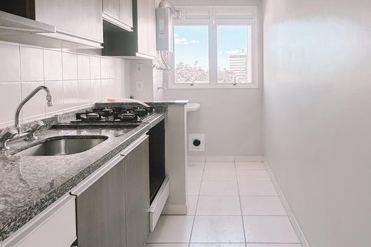 Cozinha de apartamento à venda com 1 quarto, 58m² em Ipiranga, São Paulo