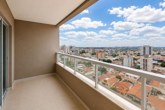 Varanda de apartamento à venda com 2 quartos, 70m² em Jardim Brasil, Campinas