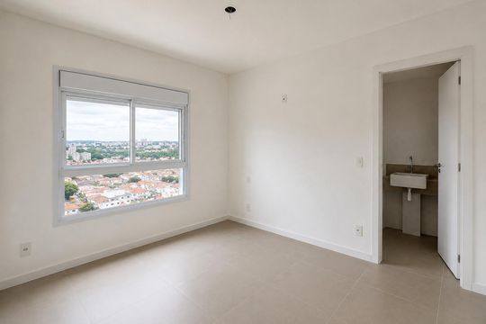 Quarto de apartamento à venda com 2 quartos, 70m² em Jardim Brasil, Campinas