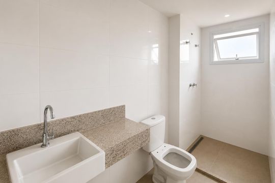 Banheiro de apartamento à venda com 2 quartos, 70m² em Jardim Brasil, Campinas