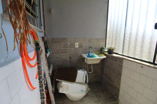 Área de Serviço de apartamento à venda com 3 quartos, 70m² em Taquara, Rio de Janeiro