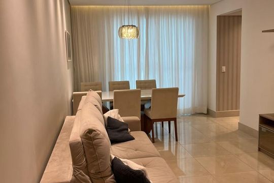 Sala de apartamento à venda com 2 quartos, 78m² em Campestre, Santo André