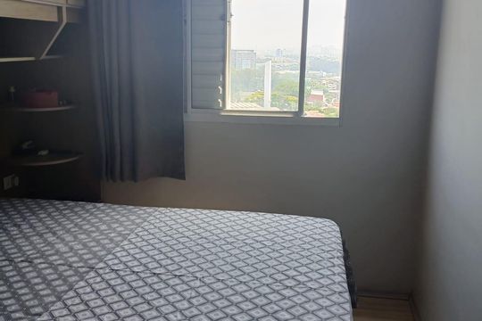 Quarto 1 de apartamento à venda com 2 quartos, 57m² em Vila Nogueira, Diadema