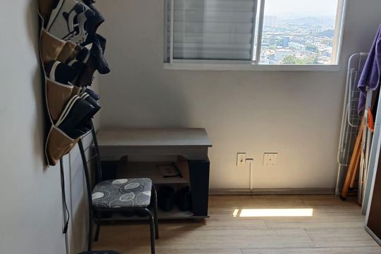Quarto 2 de apartamento à venda com 2 quartos, 57m² em Vila Nogueira, Diadema