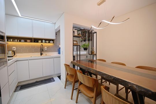 Cozinha de casa de condomínio à venda com 2 quartos, 65m² em Jardim Belem, São Paulo