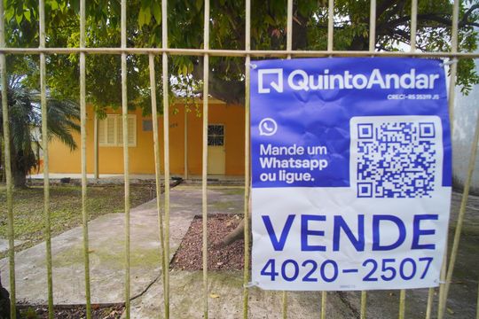Placa de casa à venda com 1 quarto, 525m² em Santo Afonso, Novo Hamburgo