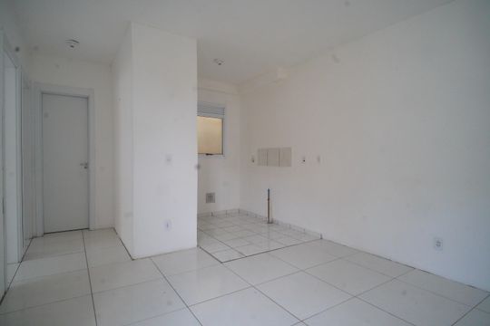 Sala/Cozinha de apartamento para alugar com 2 quartos, 50m² em Campina, São Leopoldo