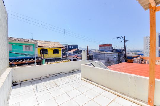 Varanda de casa para alugar com 1 quarto, 40m² em Jardim Santa Ines, Guarulhos