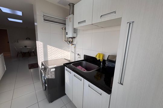 Área de Serviço de apartamento à venda com 4 quartos, 195m² em Barra da Tijuca, Rio de Janeiro