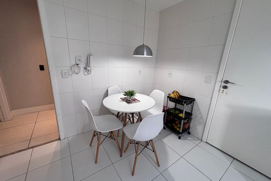 Cozinha de apartamento à venda com 4 quartos, 195m² em Barra da Tijuca, Rio de Janeiro