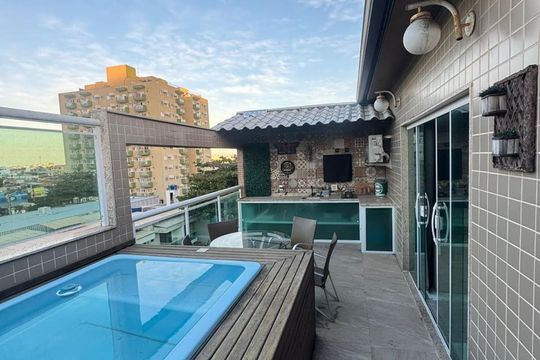 Área externa de apartamento à venda com 2 quartos, 102m² em Recreio dos Bandeirantes, Rio de Janeiro