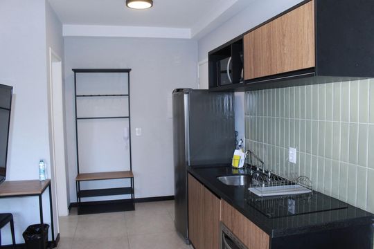 Cozinha de kitnet/studio à venda com 1 quarto, 30m² em Higienópolis, São Paulo