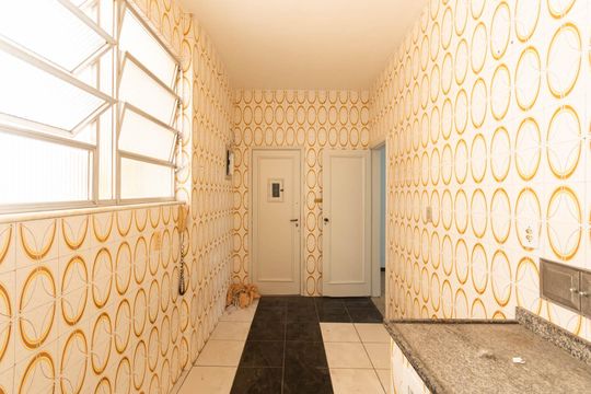 Cozinha de apartamento à venda com 3 quartos, 103m² em Tijuca, Rio de Janeiro