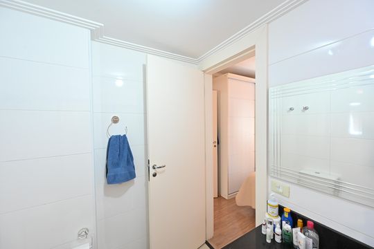Banheiro da Suíte de apartamento à venda com 3 quartos, 90m² em Vila da Saúde, São Paulo