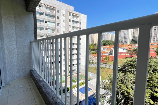 Varanda de apartamento à venda com 2 quartos, 38m² em Jaguaré, São Paulo