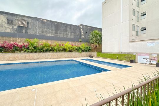 Área comum - Piscina de apartamento para alugar com 2 quartos, 38m² em Serraria, São José