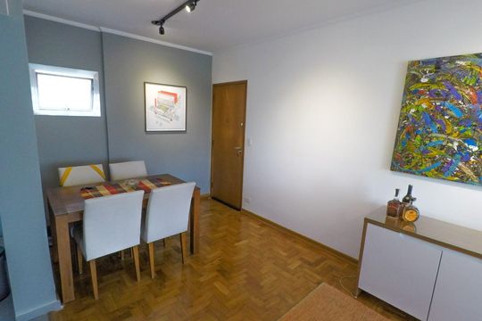 Sala de apartamento à venda com 1 quarto, 53m² em Bela Vista, São Paulo