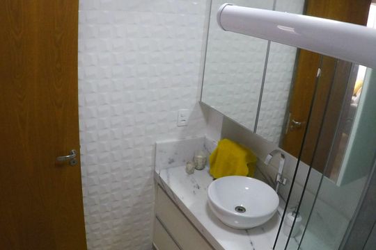 Banheiro de apartamento à venda com 1 quarto, 53m² em Bela Vista, São Paulo