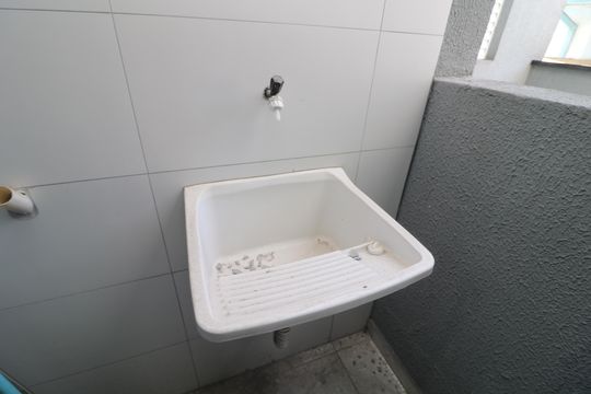 Área de Serviço de apartamento à venda com 1 quarto, 34m² em Vila Lucia, São Paulo