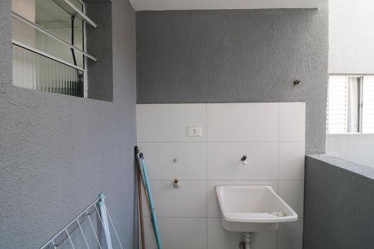 Área de Serviço de apartamento à venda com 1 quarto, 34m² em Vila Lucia, São Paulo