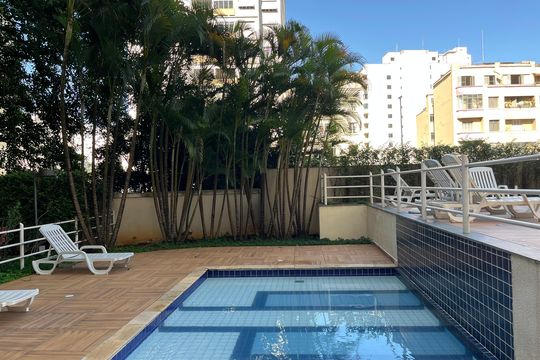 Área comum - Piscina de apartamento para alugar com 2 quartos, 62m² em Santa Cecilia, São Paulo