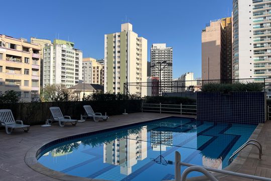 Área comum - Piscina de apartamento para alugar com 2 quartos, 62m² em Santa Cecilia, São Paulo