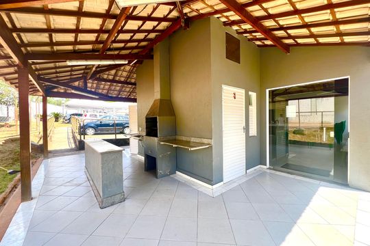Área comum - Churrasqueira de apartamento à venda com 2 quartos, 45m² em Arvoredo, Contagem