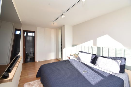 Suíte de apartamento à venda com 3 quartos, 154m² em Alto da Xv, Curitiba
