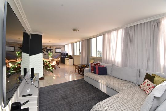 Sala de apartamento à venda com 3 quartos, 154m² em Alto da Xv, Curitiba