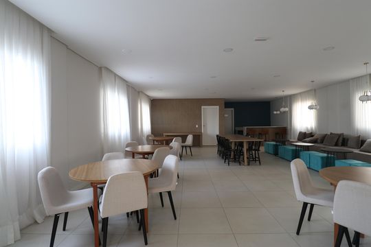 Área comum de apartamento para alugar com 2 quartos, 35m² em Barra Funda, São Paulo