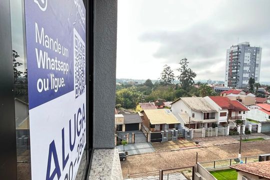 PLACA de apartamento para alugar com 2 quartos, 58m² em Dom Feliciano, Gravataí