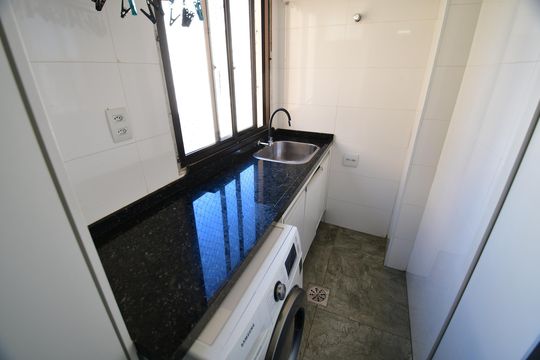 Área de Serviço de apartamento à venda com 3 quartos, 156m² em Vila Guararapes, Campinas