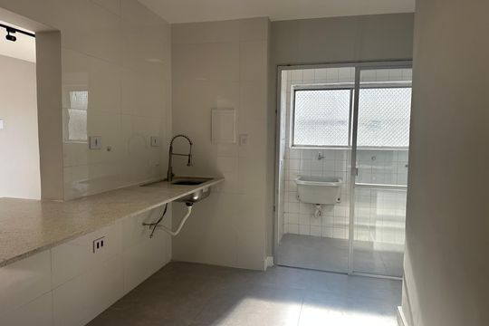 Cozinha de apartamento para alugar com 3 quartos, 68m² em Chácara Santo Antônio (zona Sul), São Paulo