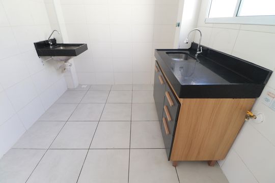 Sala de apartamento para alugar com 2 quartos, 41m² em Jardim Ouro Branco, Ribeirão Preto