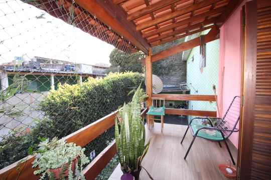 Varanda do Quarto 1 de casa à venda com 3 quartos, 180m² em Vila Jacuí, São Paulo