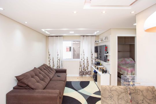 Sala de apartamento à venda com 2 quartos, 52m² em Centro, Diadema