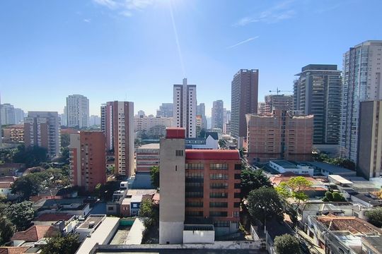 Vista da Varanda de kitnet/studio para alugar com 1 quarto, 23m² em Vila Mariana, São Paulo