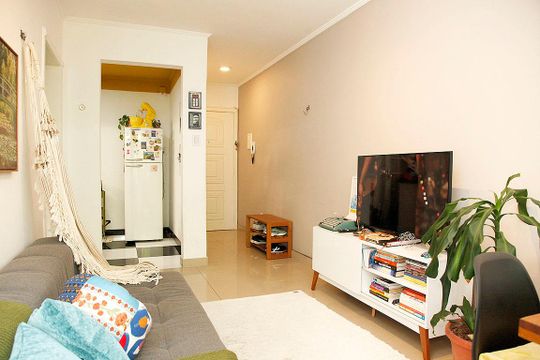 Sala de apartamento para alugar com 1 quarto, 41m² em Cidade Baixa, Porto Alegre