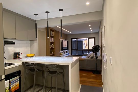 Sala - Cozinha de apartamento à venda com 3 quartos, 84m² em Vila Yara, Osasco