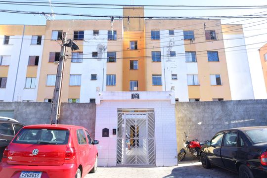 Fachada do condomínio de apartamento para alugar com 2 quartos, 43m² em São Miguel Paulista, São Paulo