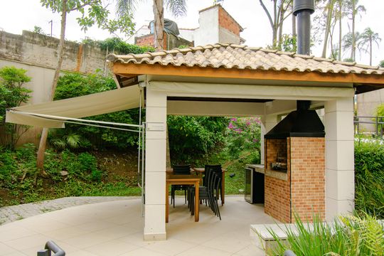 Área comum - Churrasqueira de apartamento à venda com 2 quartos, 54m² em Jardim Olavo Bilac, São Bernardo do Campo