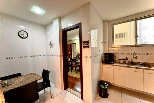Cozinha de apartamento para alugar com 3 quartos, 150m² em Copacabana, Rio de Janeiro