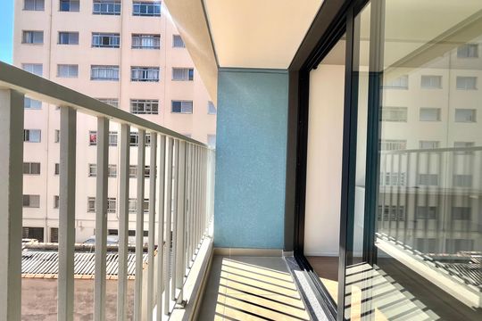 Varanda de apartamento para alugar com 1 quarto, 28m² em Vila Clementino, São Paulo