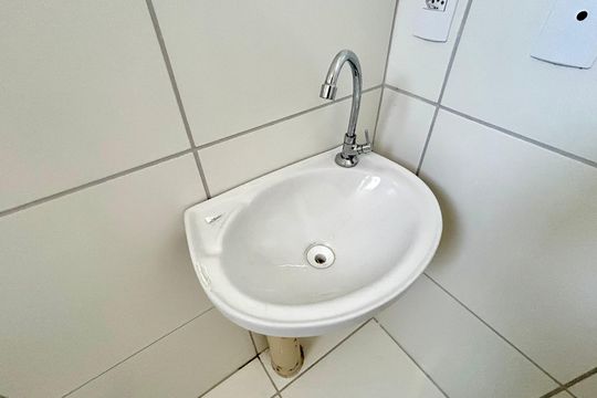 Banheiro de apartamento para alugar com 1 quarto, 35m² em Centro, Guarulhos