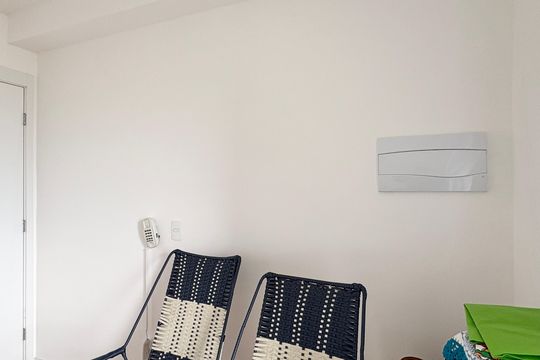Sala/ Cozinha  de apartamento para alugar com 1 quarto, 29m² em Chácara Inglesa, São Paulo