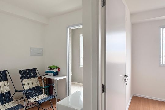 Sala/ Cozinha  de apartamento para alugar com 1 quarto, 29m² em Chácara Inglesa, São Paulo